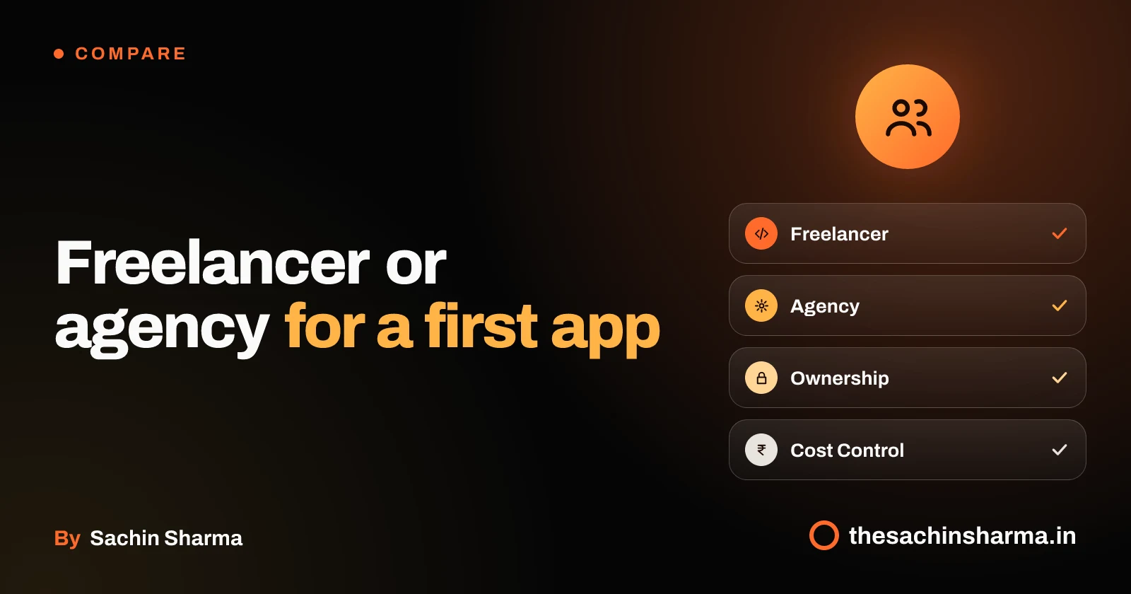 Two paths: hire one developer or a full agency team. Ownership and cost differ.